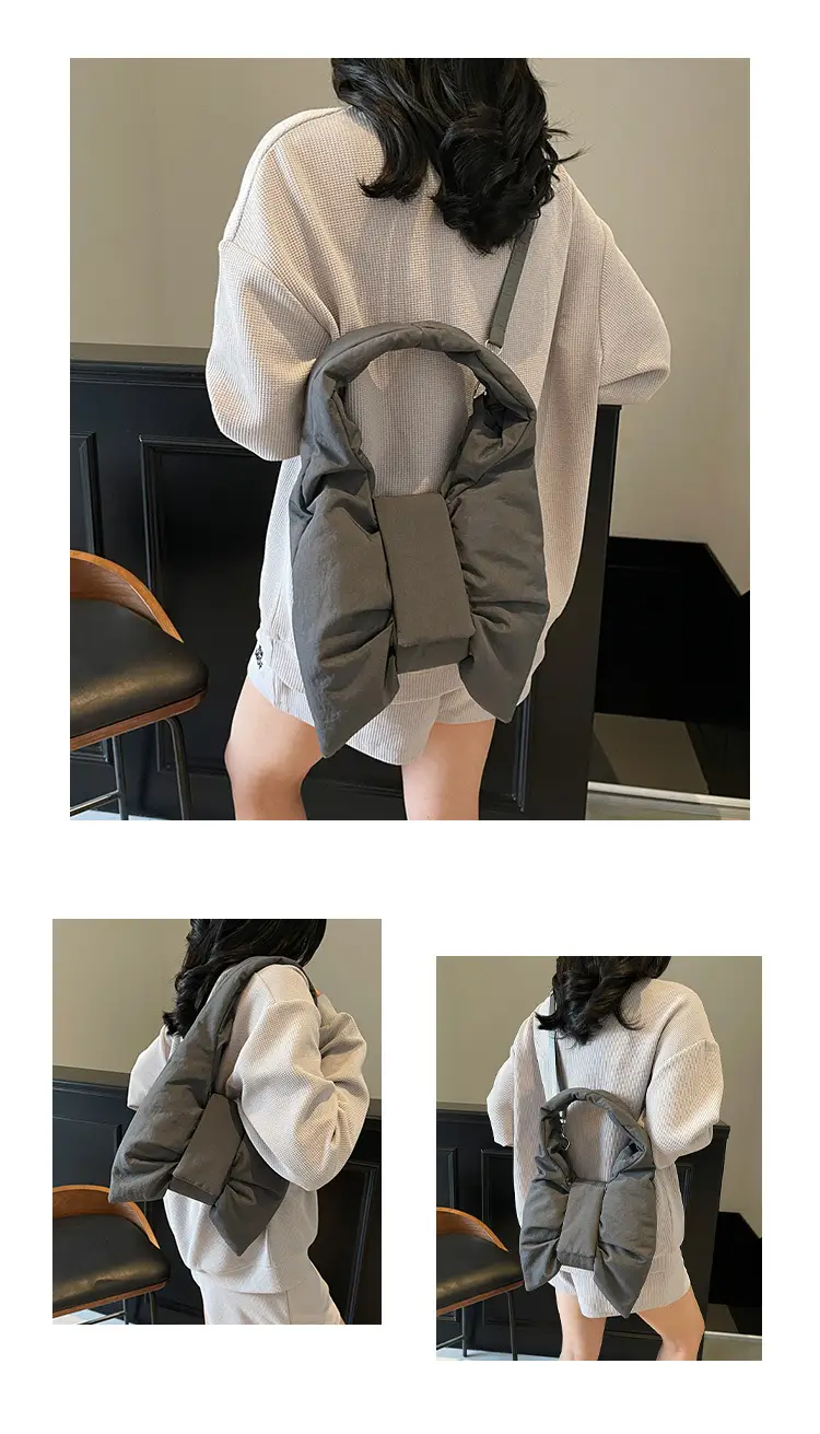 Purple Bowknot Shoulder Bag for Women — feature 14