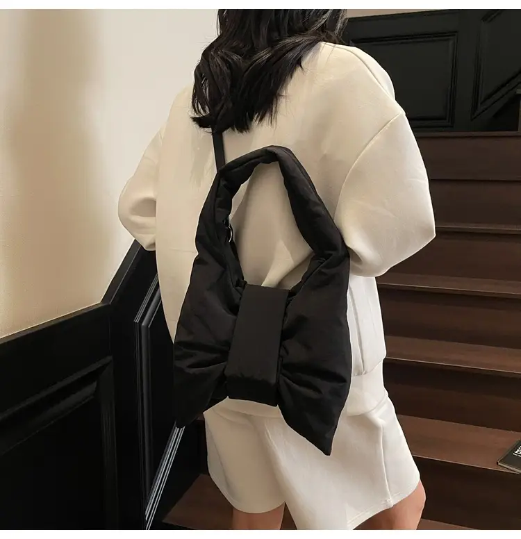 Purple Bowknot Shoulder Bag for Women — feature 64