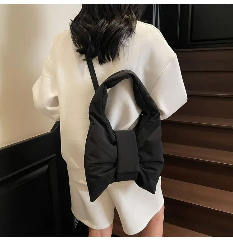 Purple Bowknot Shoulder Bag for Women — feature 66