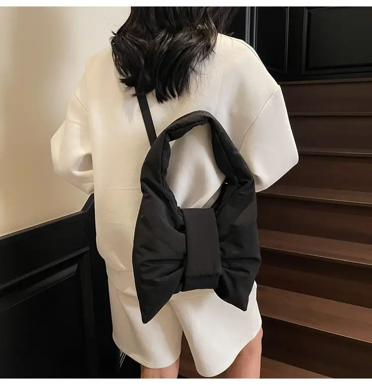 Purple Bowknot Shoulder Bag for Women — feature 67