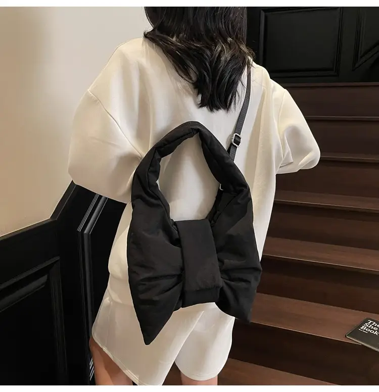 Purple Bowknot Shoulder Bag for Women — feature 68