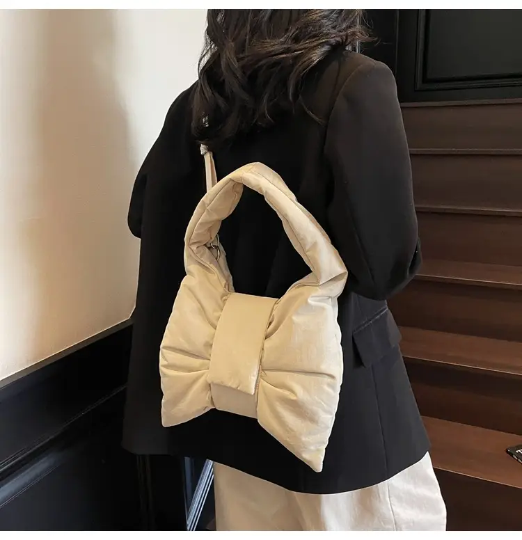 Purple Bowknot Shoulder Bag for Women — feature 79