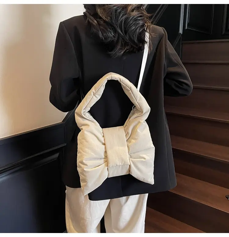 Purple Bowknot Shoulder Bag for Women — feature 82