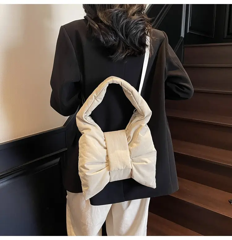 Purple Bowknot Shoulder Bag for Women — feature 83