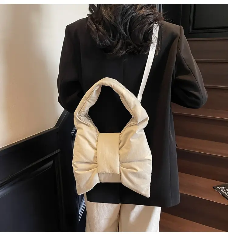 Purple Bowknot Shoulder Bag for Women — feature 85