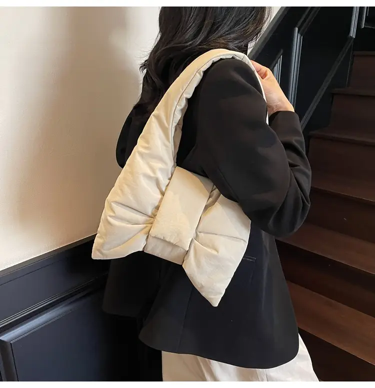 Purple Bowknot Shoulder Bag for Women — feature 91