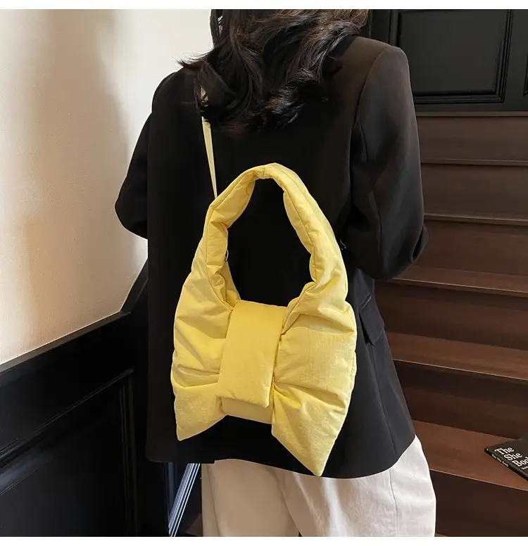 Purple Bowknot Shoulder Bag for Women — feature 96