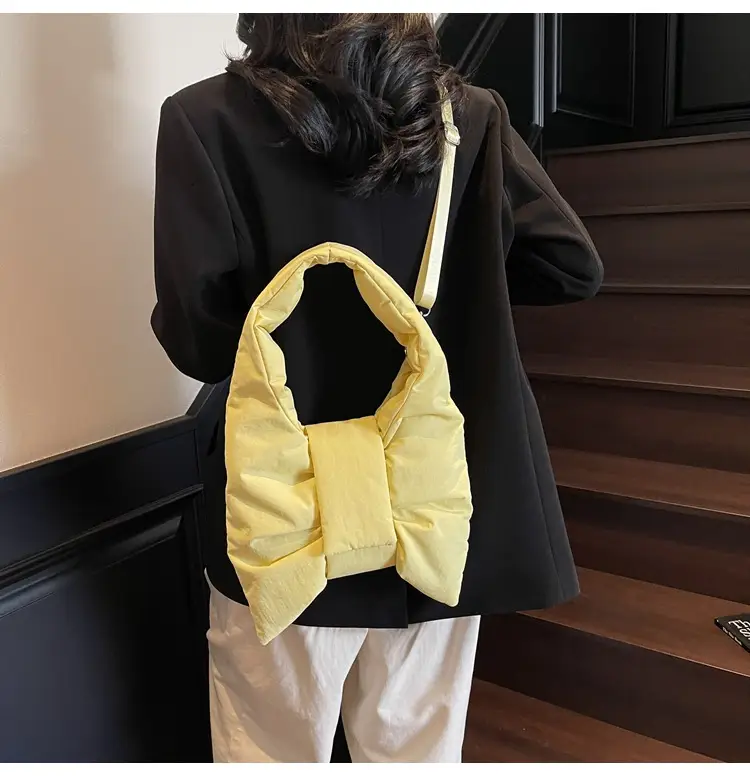 Purple Bowknot Shoulder Bag for Women — feature 97