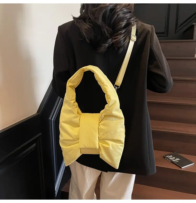 Purple Bowknot Shoulder Bag for Women — feature 98