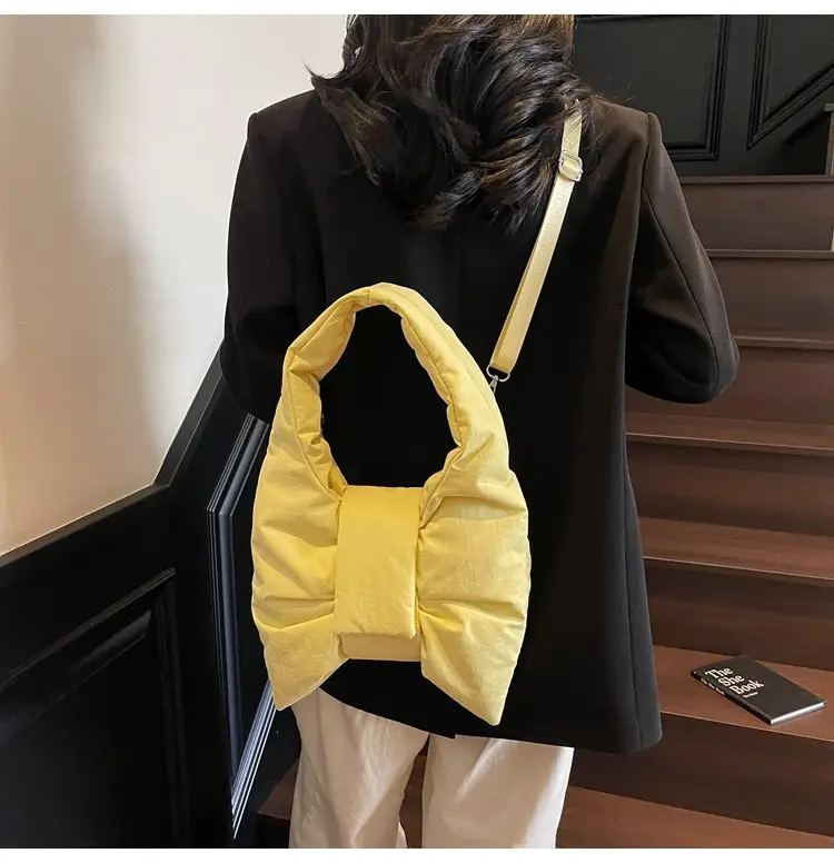 Purple Bowknot Shoulder Bag for Women — feature 99