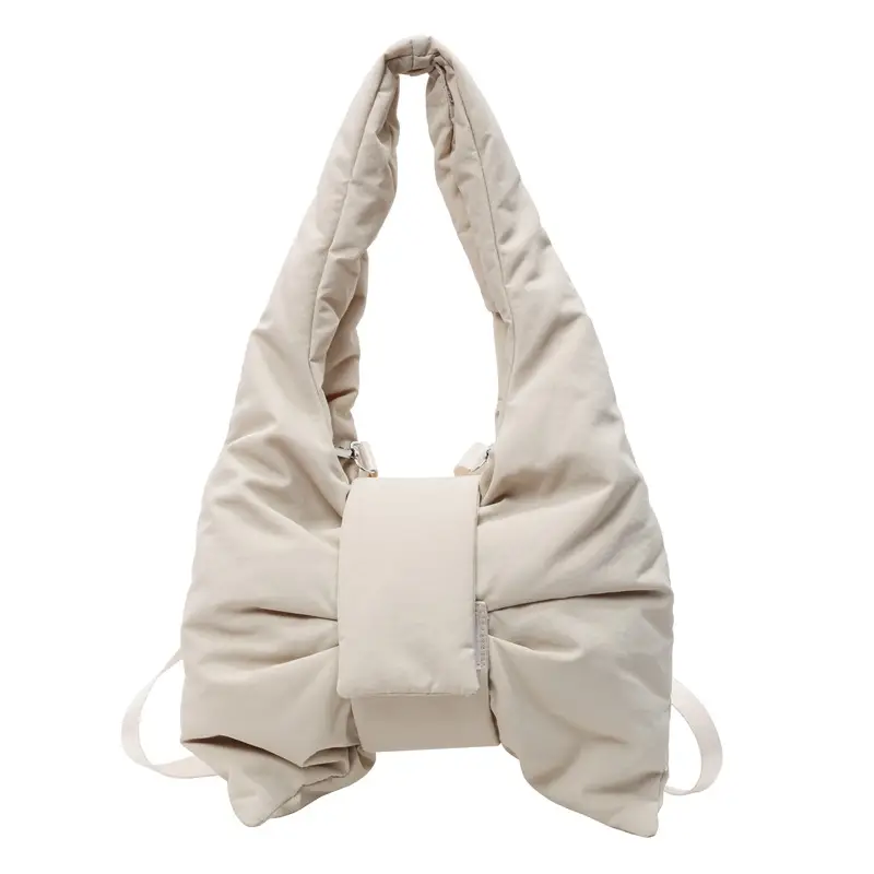 Purple Bowknot Shoulder Bag for Women - Image 4