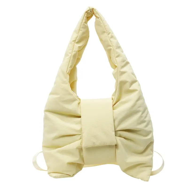 Purple Bowknot Shoulder Bag for Women - Image 6