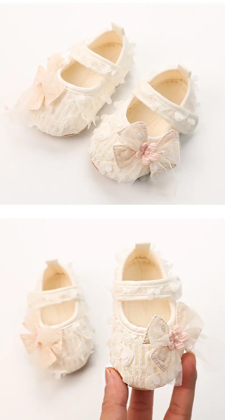 25 Spring Baby Soft Sole Toddler Shoes with Cartoon Bow Strap — feature 9