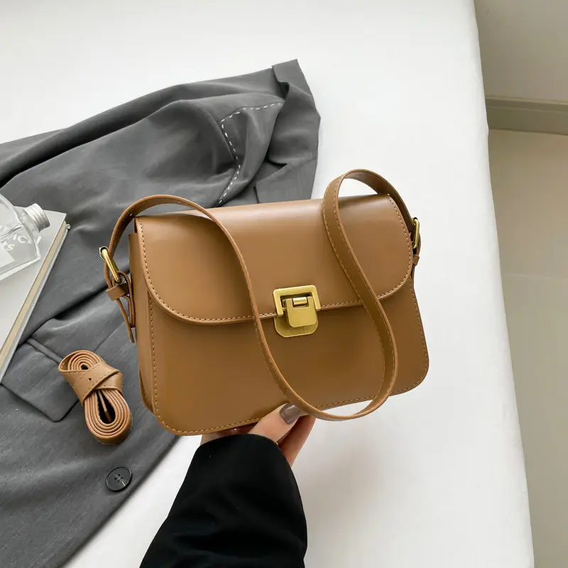 Elegant Women's Crossbody Bag Cream 2025 - Image 3