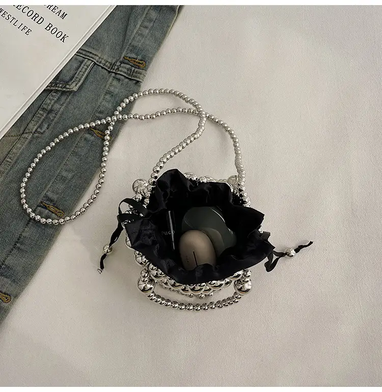 Korean Style Pearl Embellished Shoulder Bag — feature 20