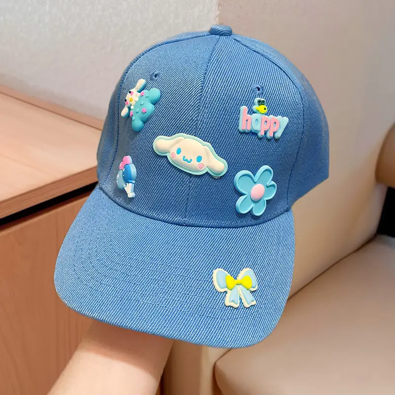 Kuromi Cartoon Cap for Girls Pink Purple Yellow — feature 15