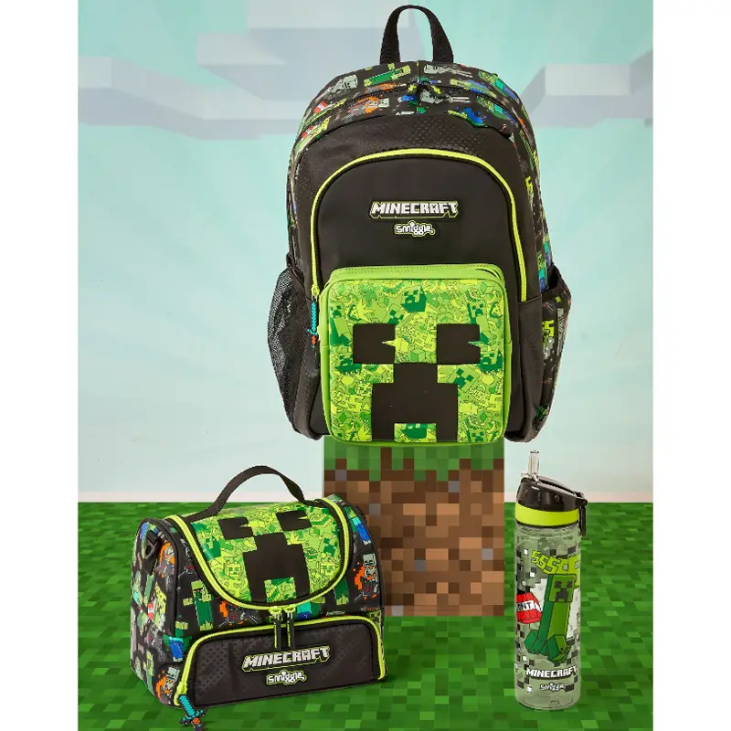 Australian Children's Schoolbag Smiggle Cartoon Multifunctional Zipper Decompression Backpack for Primary School Students Backpack Casual Bag — feature 25
