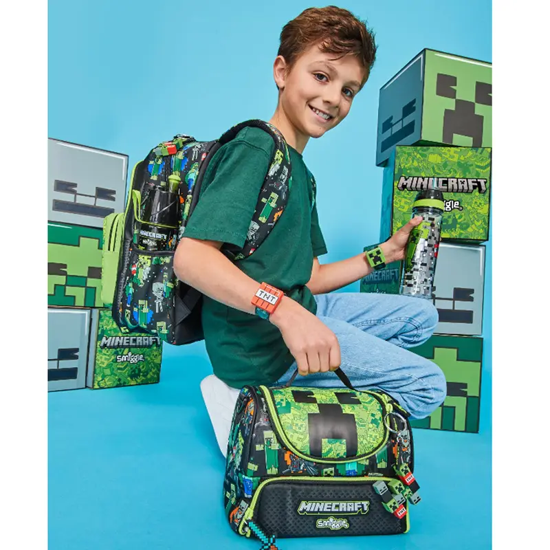 Australian Children's Schoolbag Smiggle Cartoon Multifunctional Zipper Decompression Backpack for Primary School Students Backpack Casual Bag — feature 27