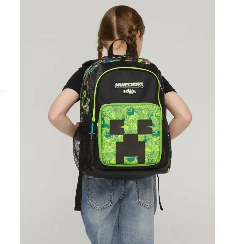 Australian Children's Schoolbag Smiggle Cartoon Multifunctional Zipper Decompression Backpack for Primary School Students Backpack Casual Bag — feature 29
