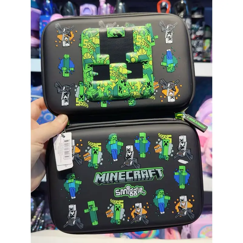 Australian Children's Schoolbag Smiggle Cartoon Multifunctional Zipper Decompression Backpack for Primary School Students Backpack Casual Bag