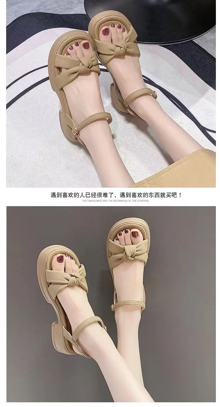 Women's Black Bow Sandals Summer 2025 — feature 10