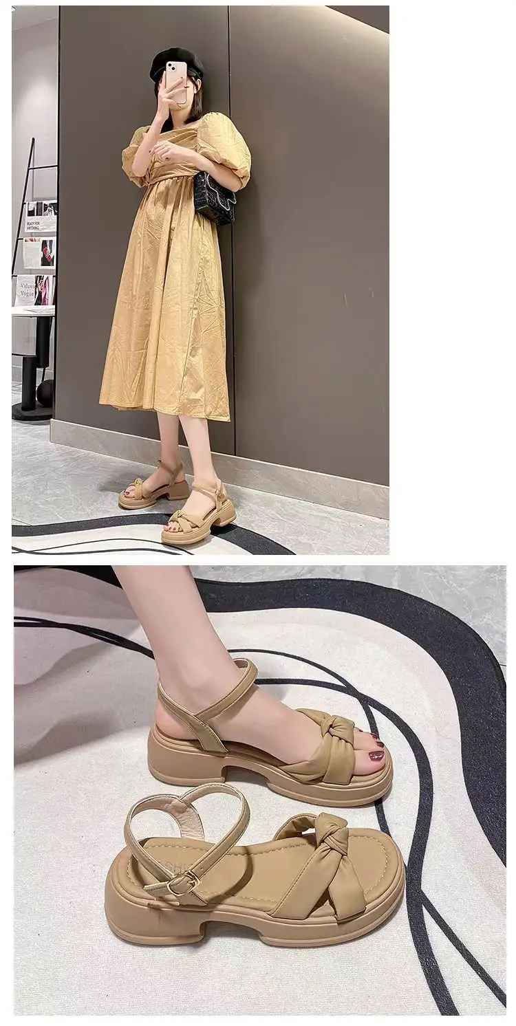Women's Black Bow Sandals Summer 2025 — feature 11