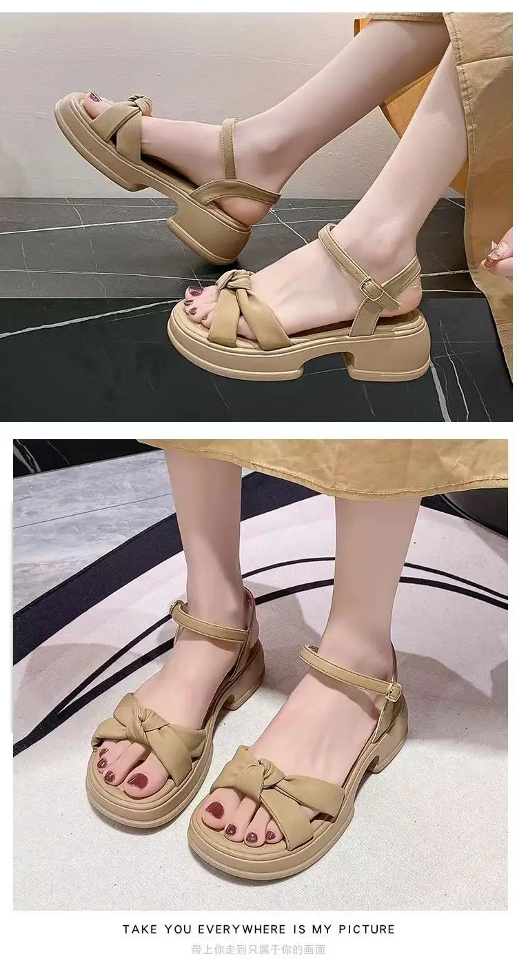 Women's Black Bow Sandals Summer 2025 — feature 12