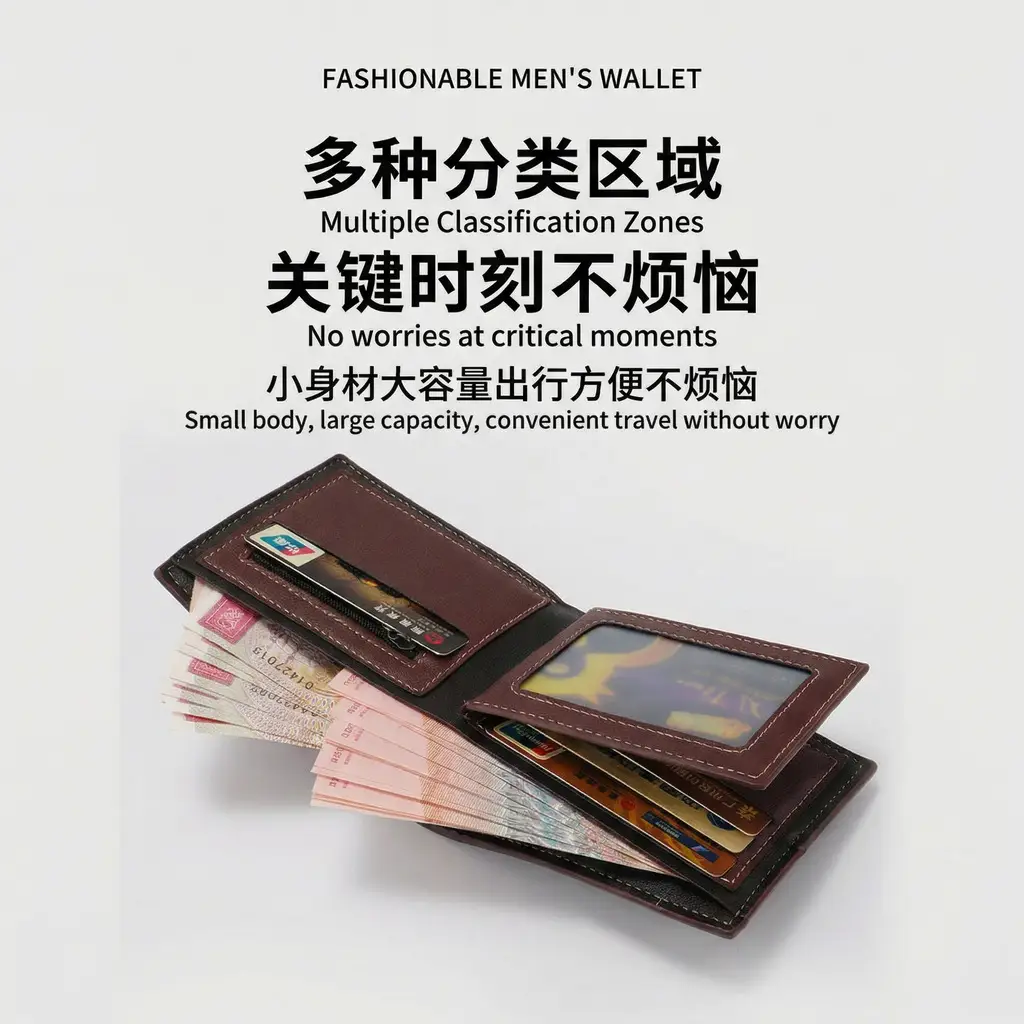 Men's Leather Belt Wallet with Automatic Buckle — feature 11