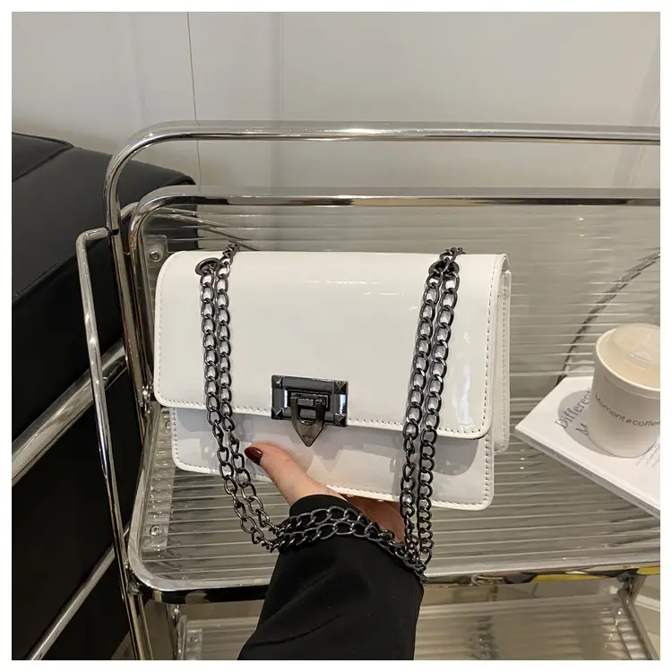 Orange Korean Style Chain Crossbody Bag 2025 — feature 18