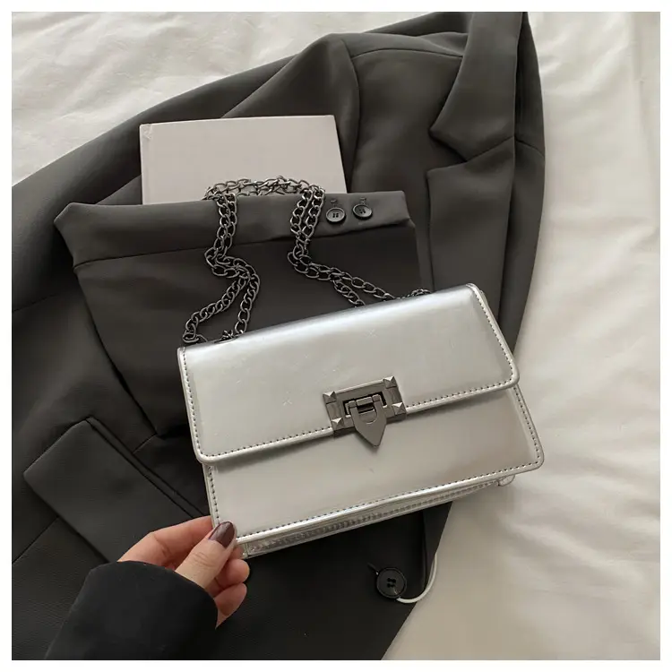 Orange Korean Style Chain Crossbody Bag 2025 — feature 21