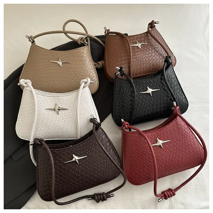 Korean Style Armpit Bag for Women Brown 2025 — feature 19