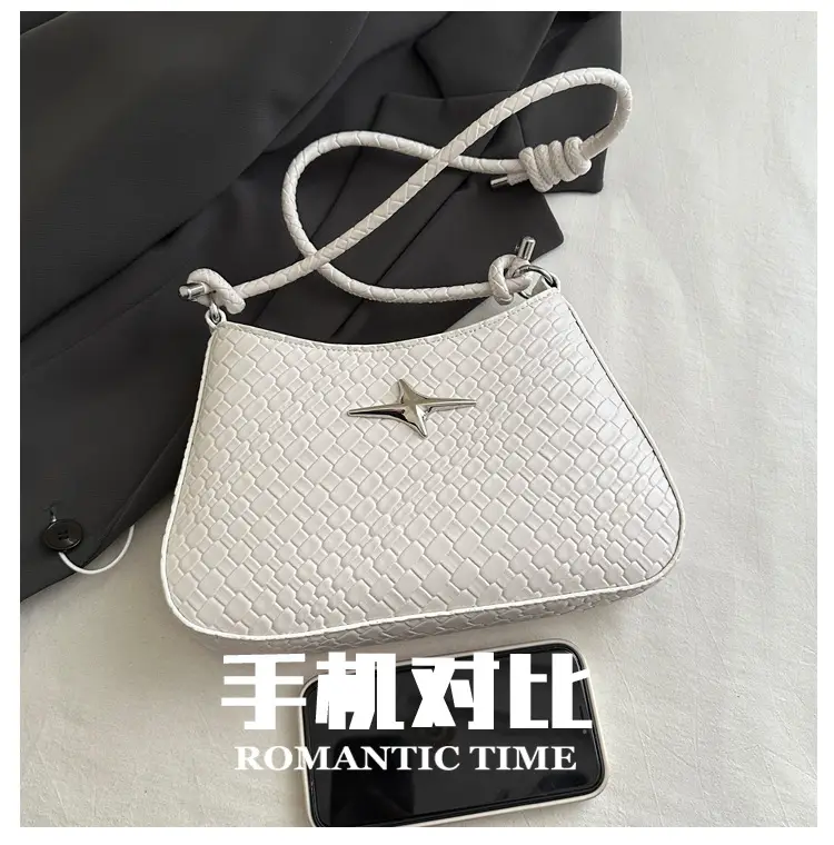 Korean Style Armpit Bag for Women Brown 2025 — feature 5