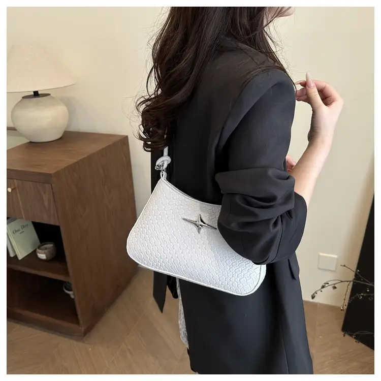 Korean Style Armpit Bag for Women Brown 2025 — feature 8