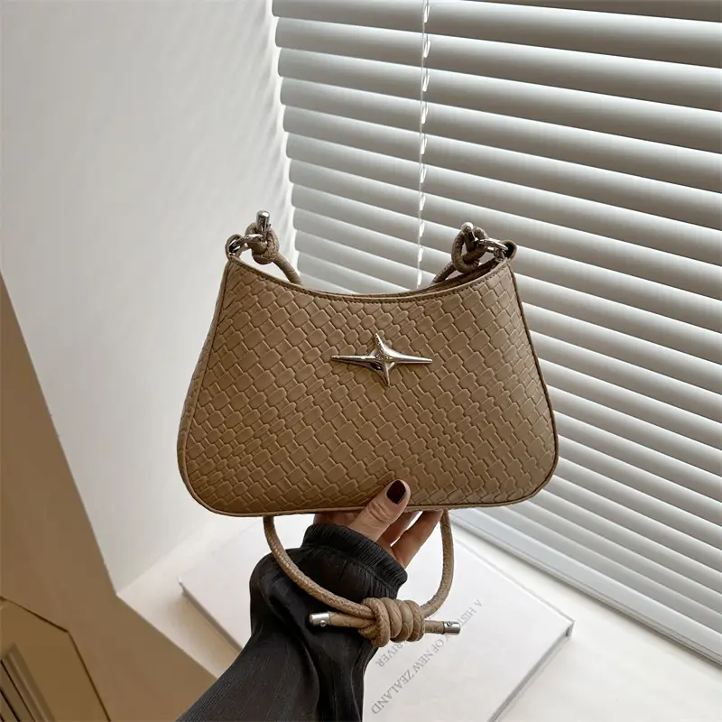 Korean Style Armpit Bag for Women Brown 2025 - Image 6