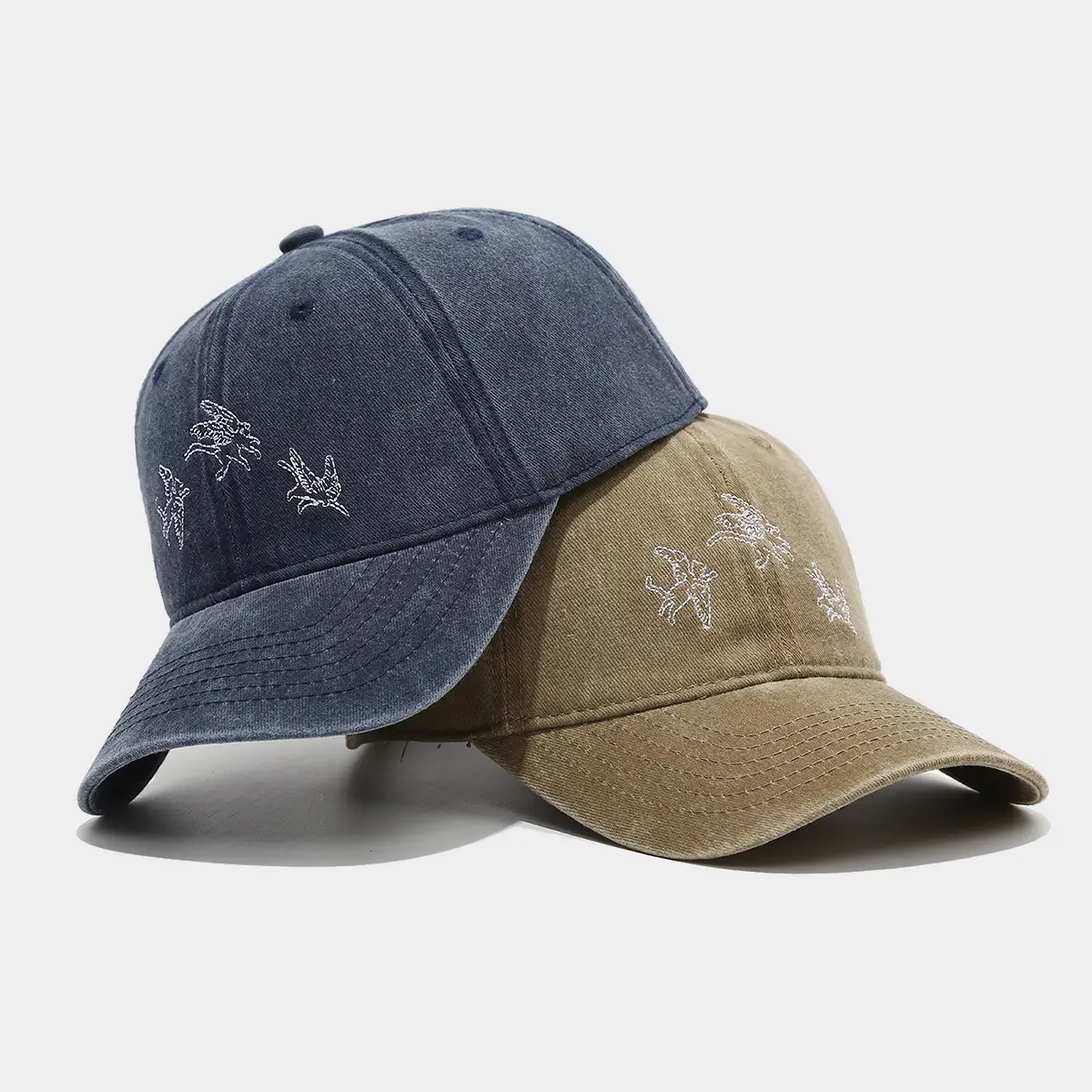 Vintage Water Wash Baseball Cap for Women & Men - Image 8