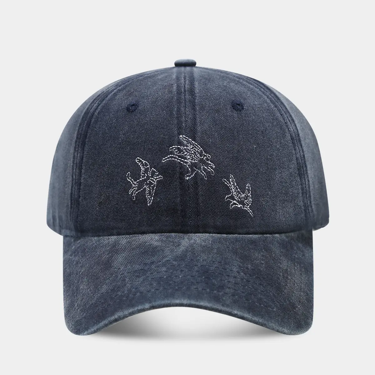 Vintage Water Wash Baseball Cap for Women & Men - Image 3