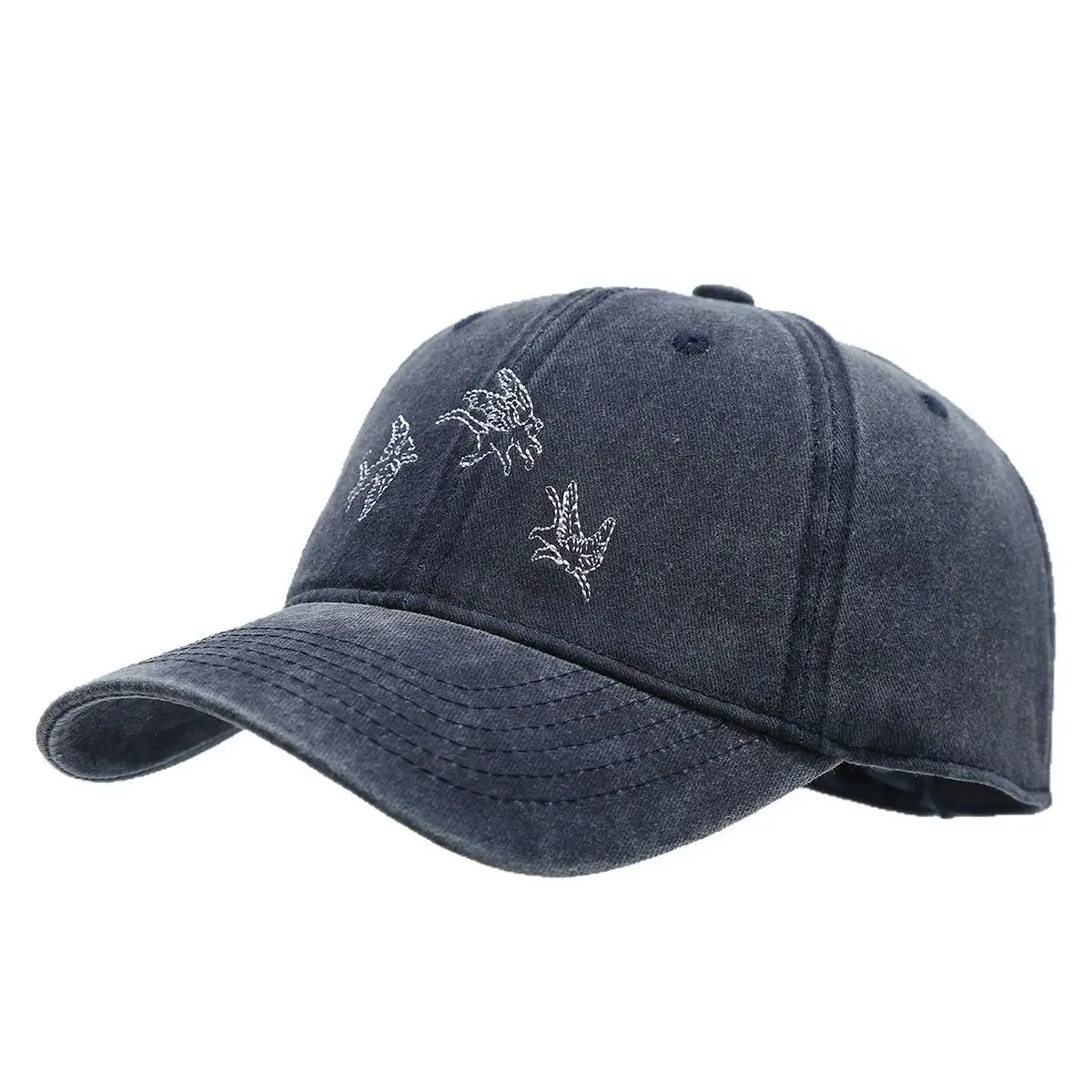 Vintage Water Wash Baseball Cap for Women & Men - Image 9