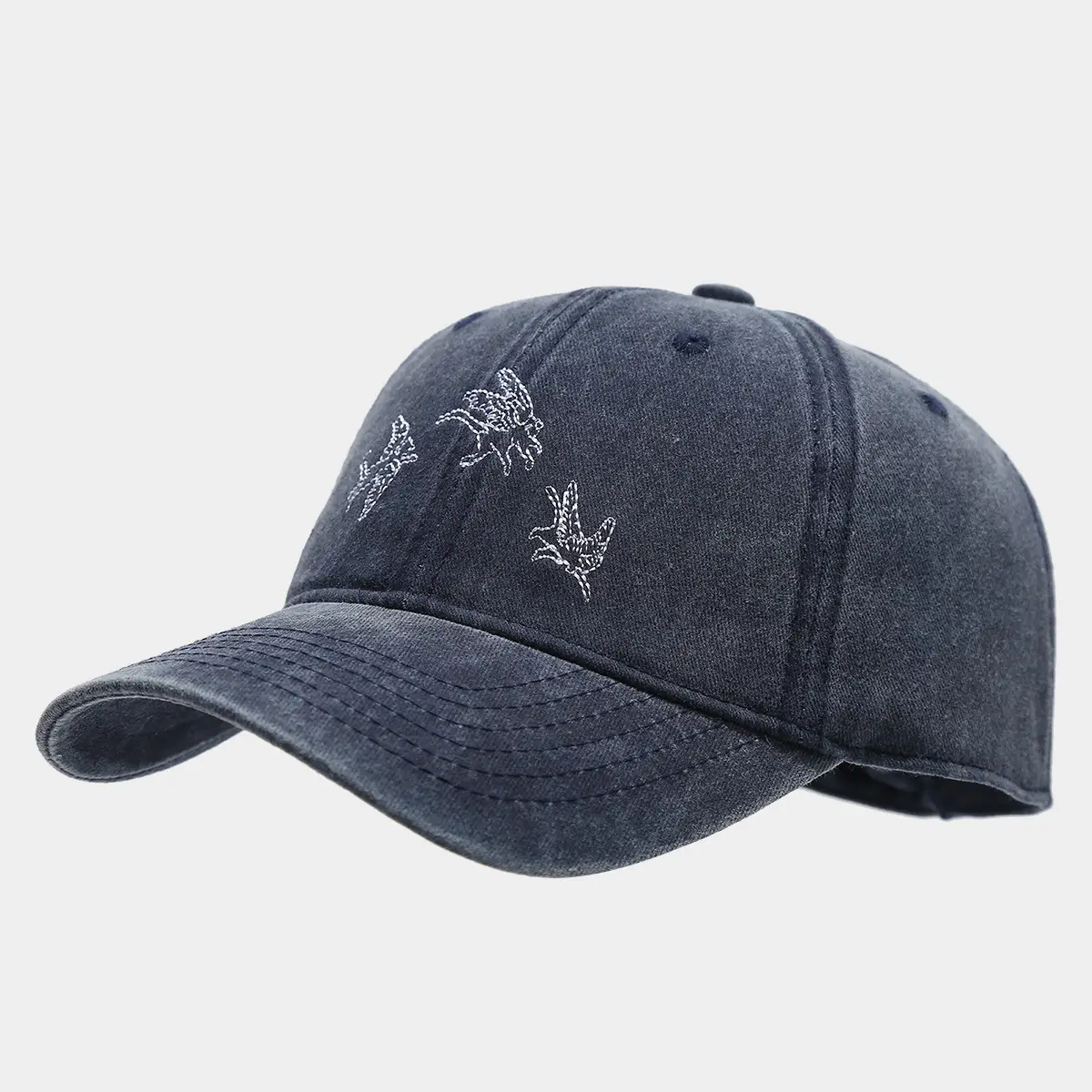 Vintage Water Wash Baseball Cap for Women & Men — feature 10