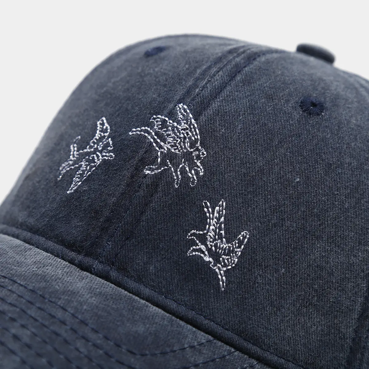 Vintage Water Wash Baseball Cap for Women & Men — feature 11