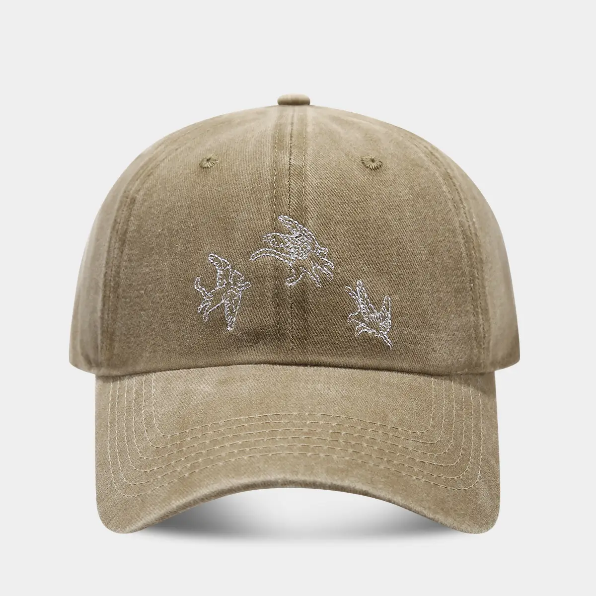 Vintage Water Wash Baseball Cap for Women & Men - Image 2