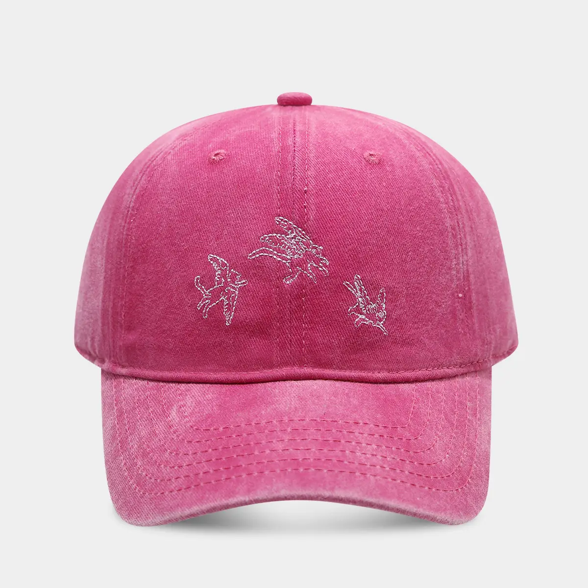 Vintage Water Wash Baseball Cap for Women & Men - Image 4