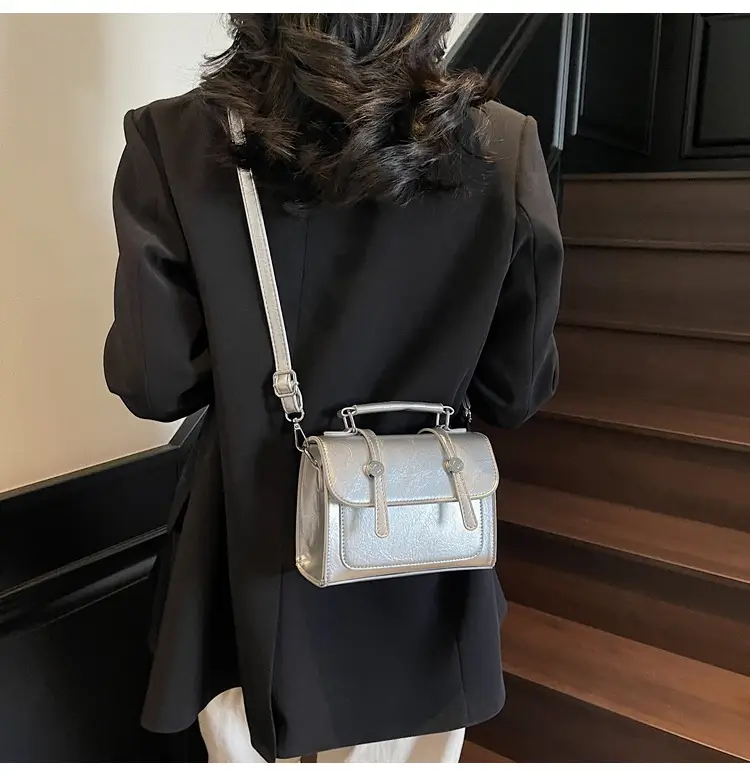 White Square Crossbody Bag for Women 2026 Spring — feature 11