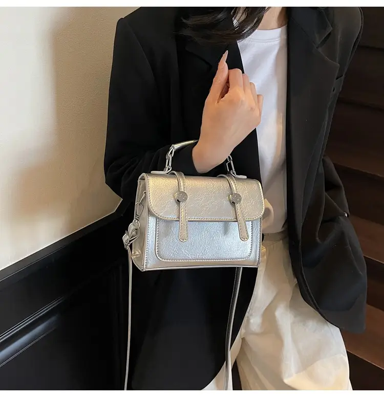 White Square Crossbody Bag for Women 2026 Spring — feature 14