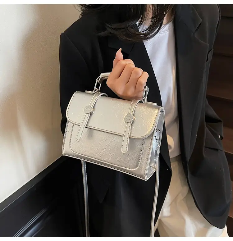White Square Crossbody Bag for Women 2026 Spring — feature 15