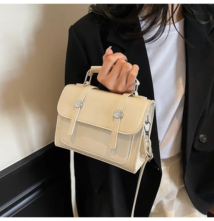 White Square Crossbody Bag for Women 2026 Spring — feature 17