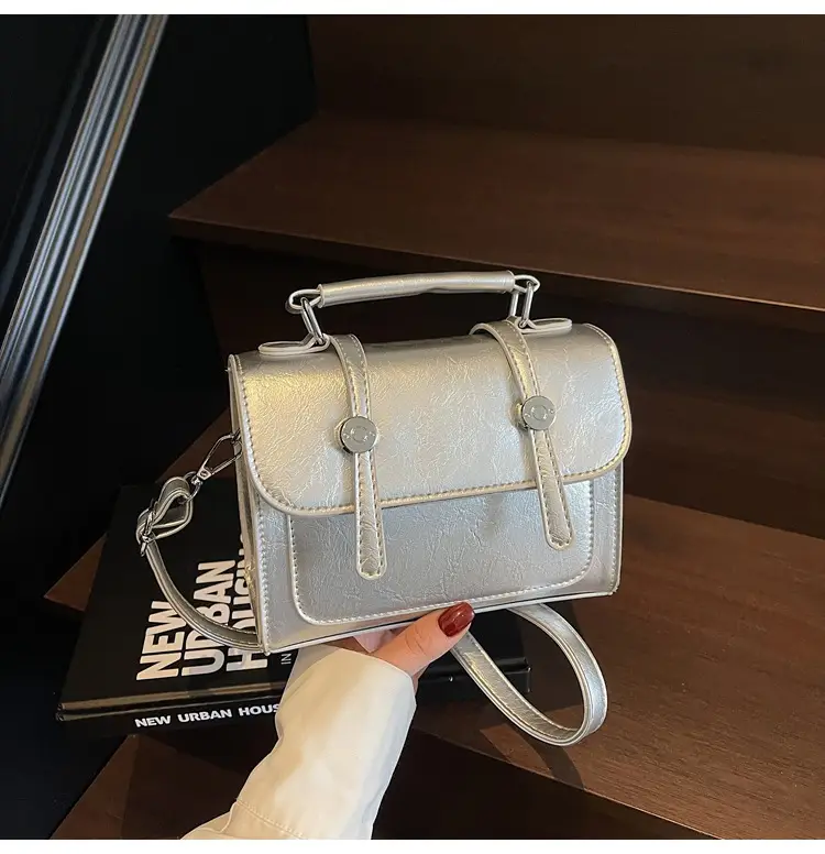 White Square Crossbody Bag for Women 2026 Spring — feature 41