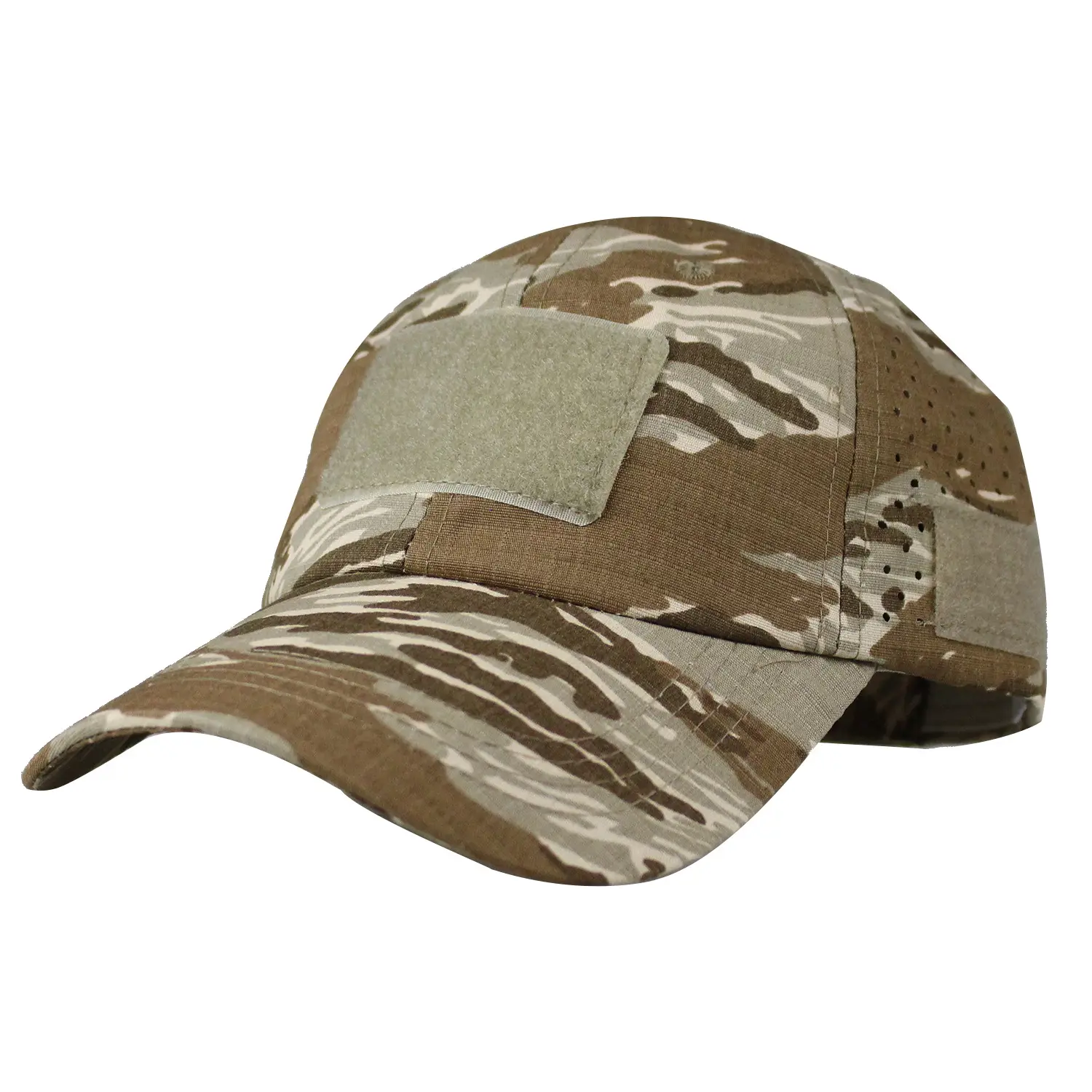 Men's Camo Mountaineering Baseball Cap Grey - Image 12