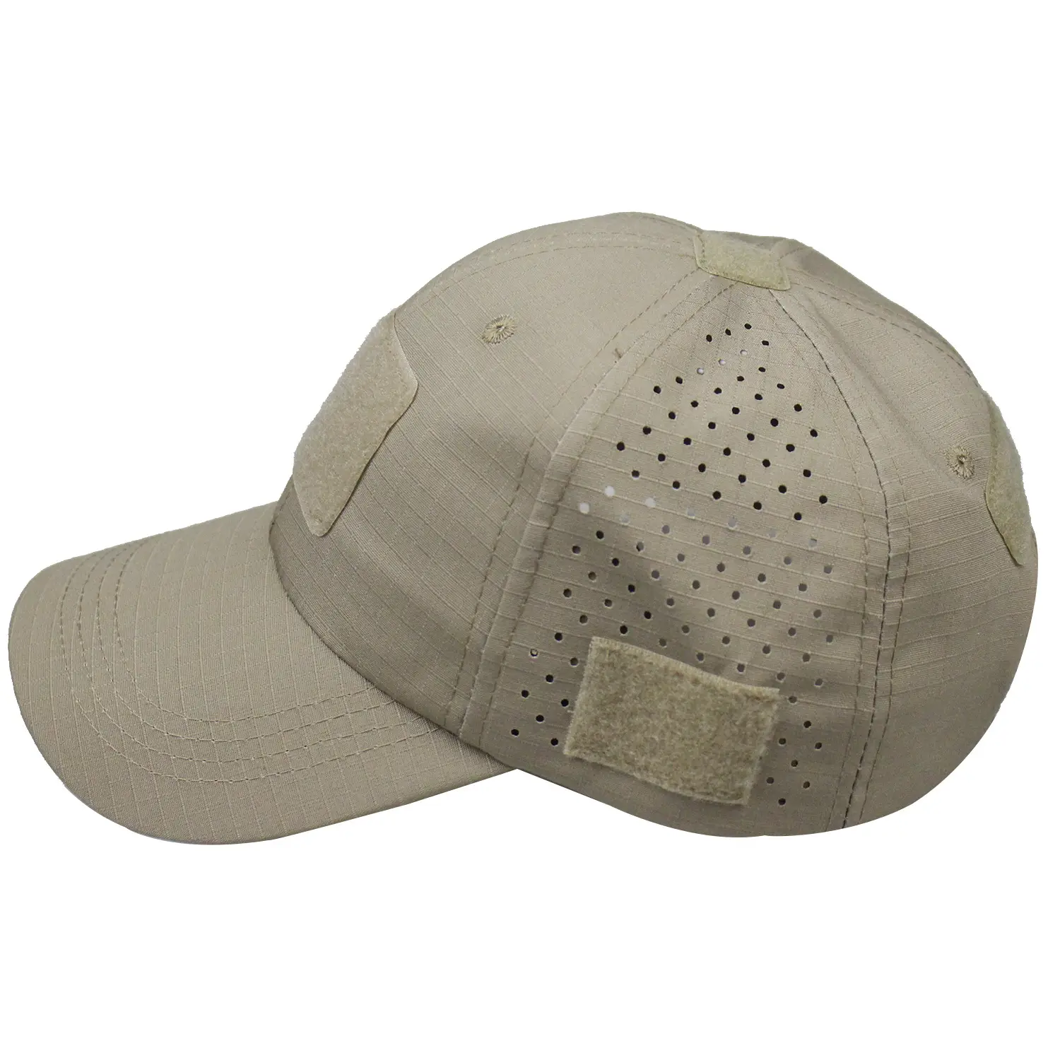 Men's Camo Mountaineering Baseball Cap Grey - Image 4