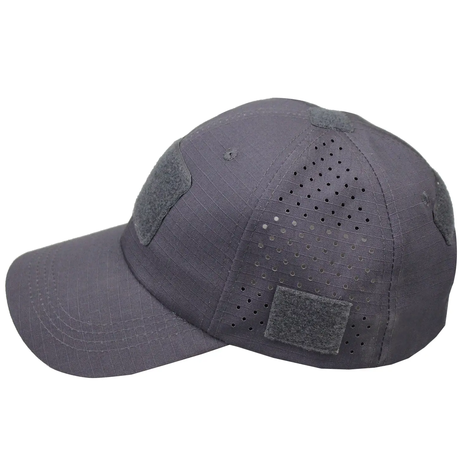 Men's Camo Mountaineering Baseball Cap Grey - Image 5