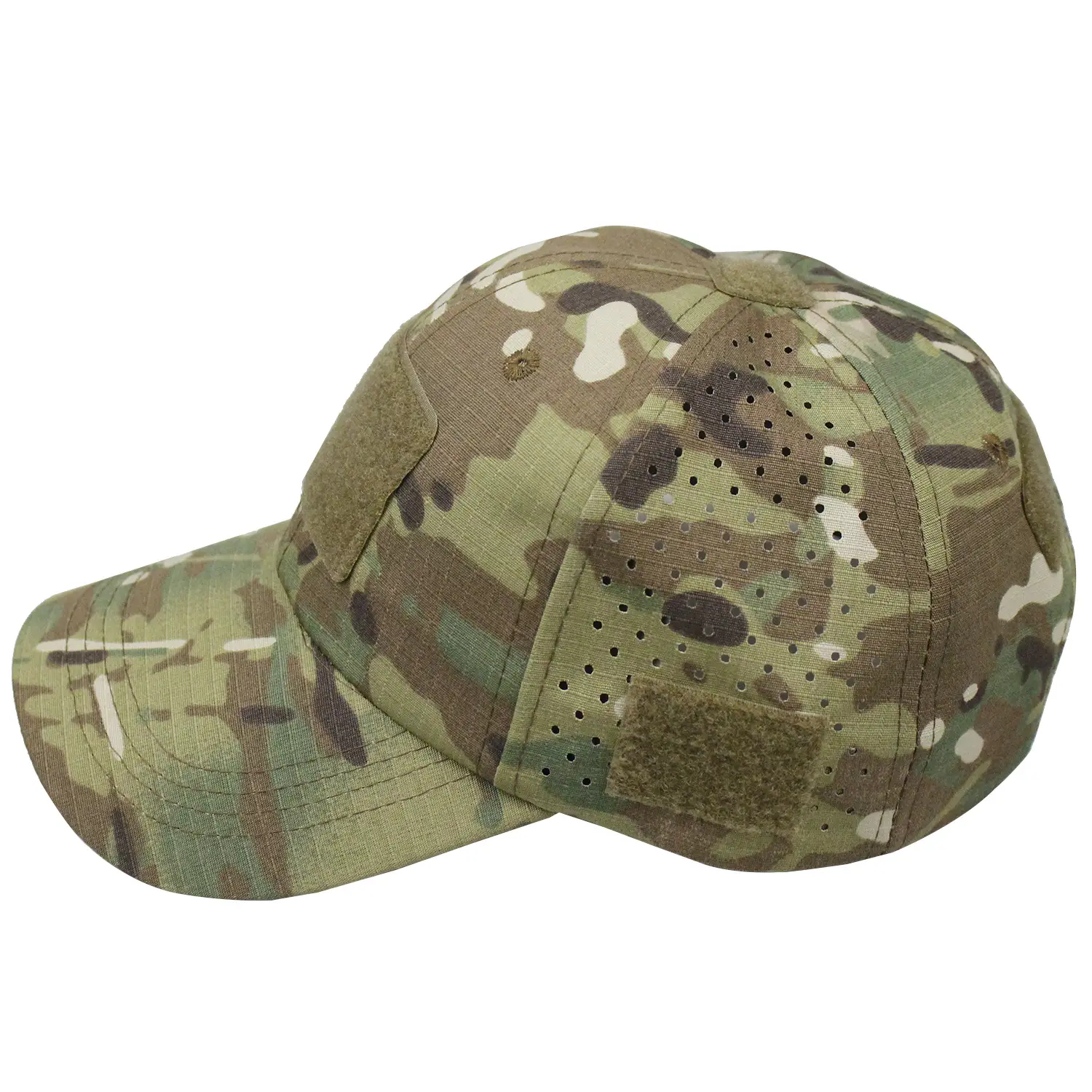 Men's Camo Mountaineering Baseball Cap Grey - Image 6